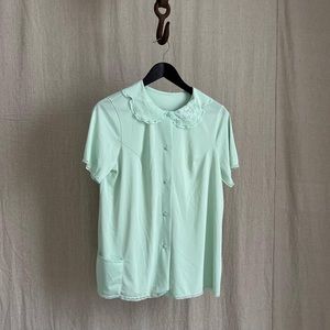Vintage 60s Nylon Sleep Shirt